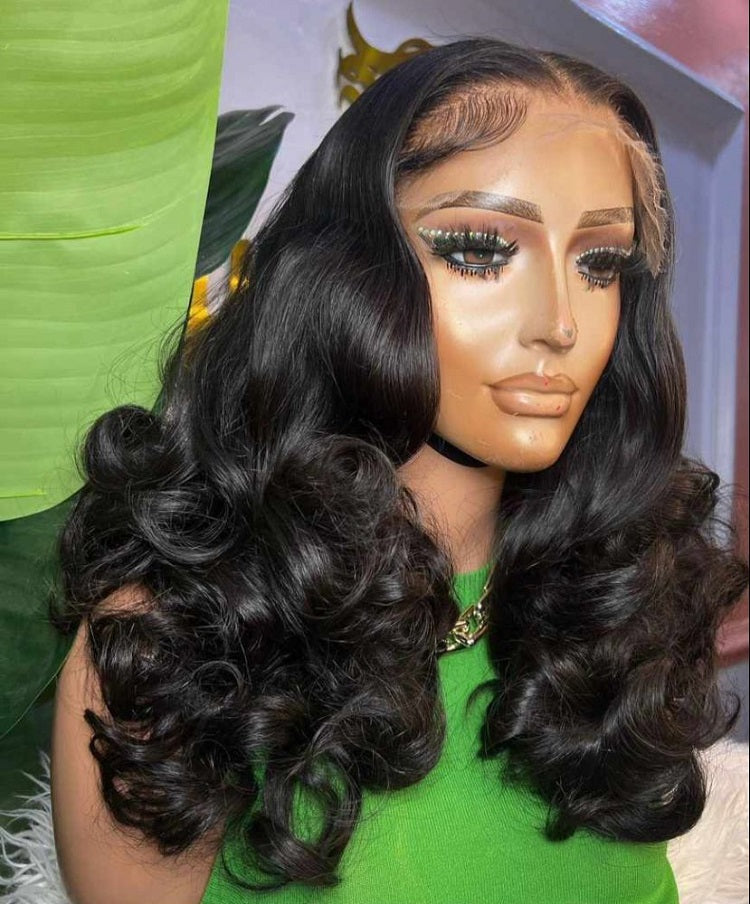 5x5 Transparent SDD Bouncy Hair