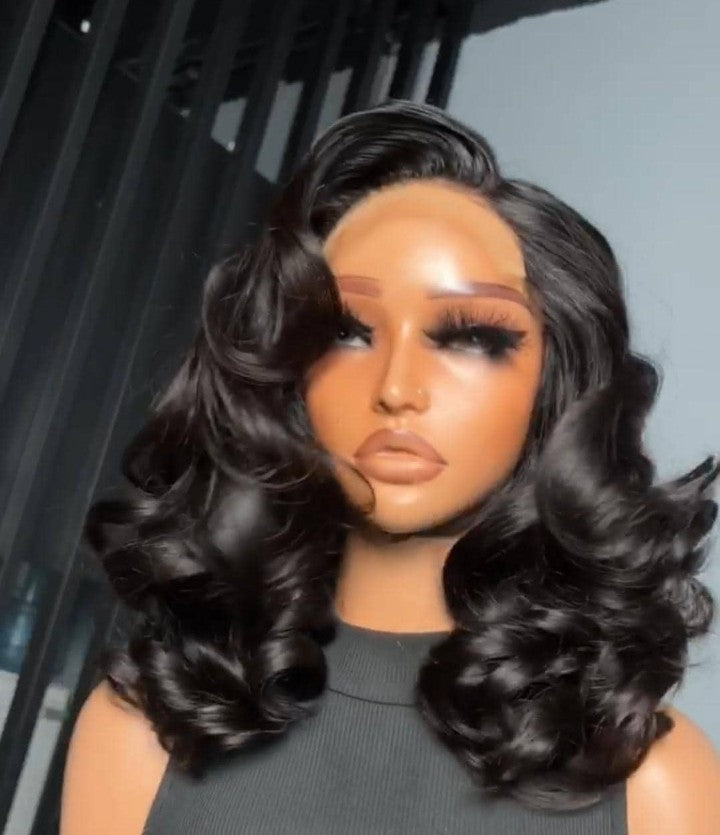 5X5 Super Double drawn Bouncy Hair