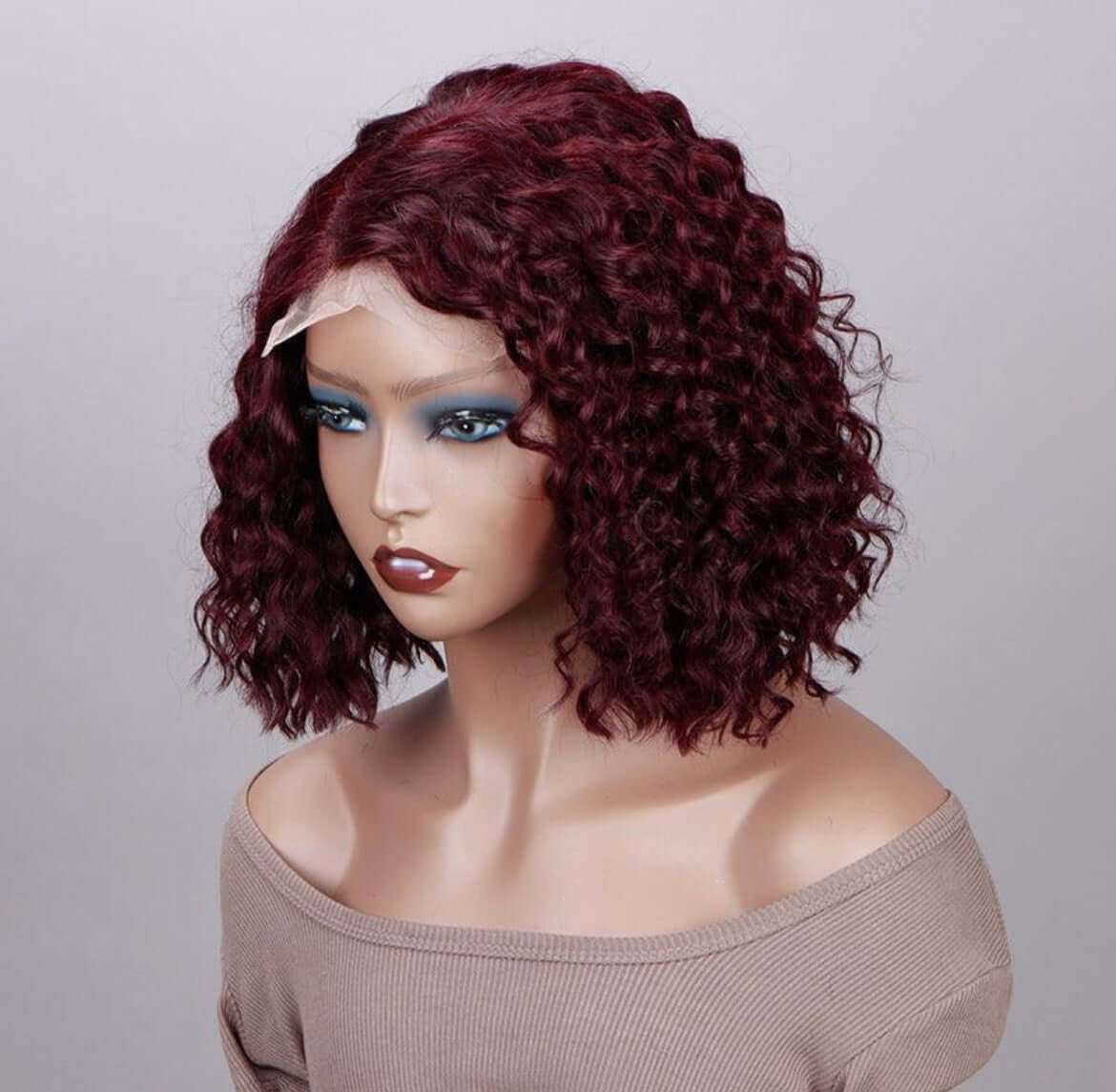 100% Human hair water curl