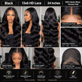 100% Body weave human hair