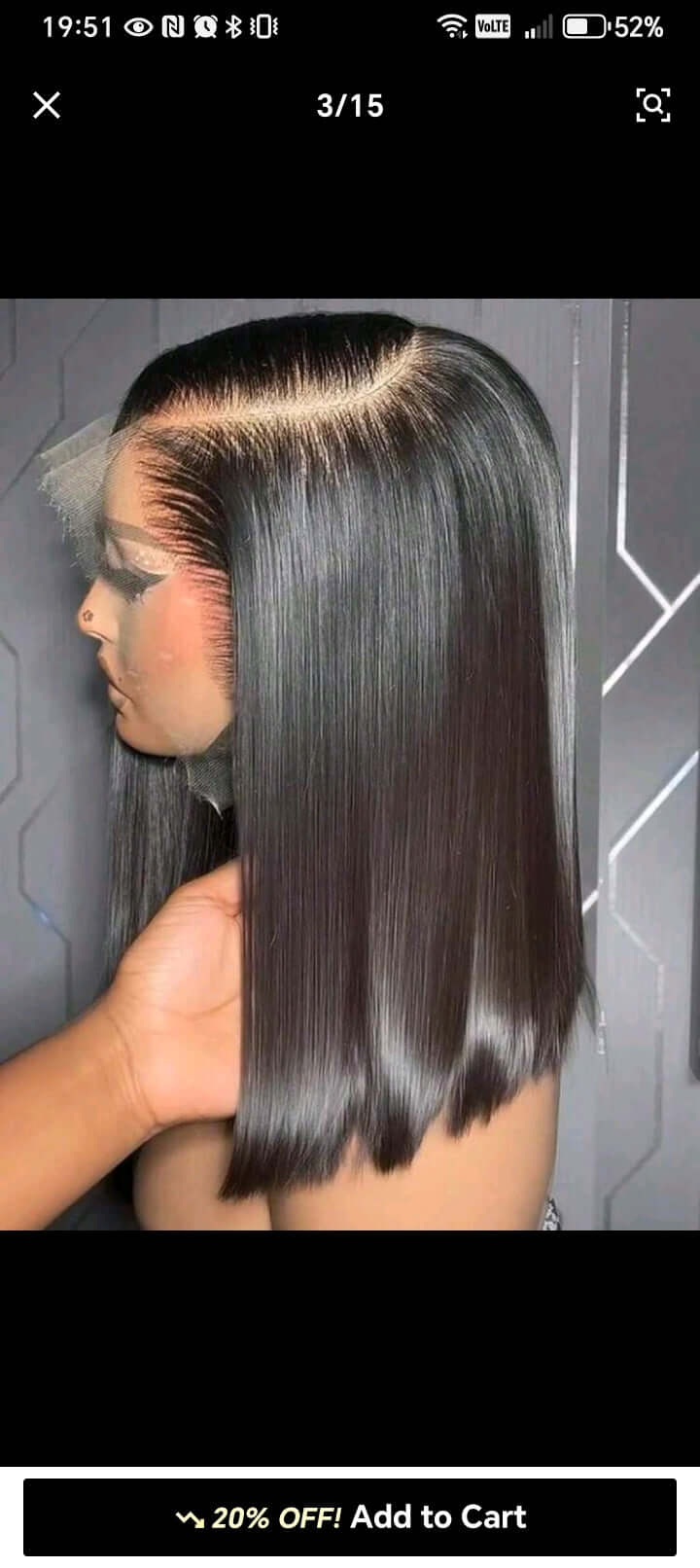SDD Bonestriaght Human Hair