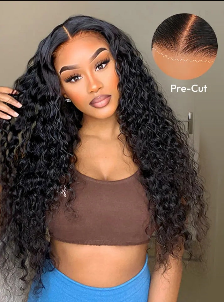 5X5 HD Lace  Vietnamese Deep weave Glueless wig