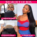 5x5 HD Lace Vietnamese Natural straight Wig