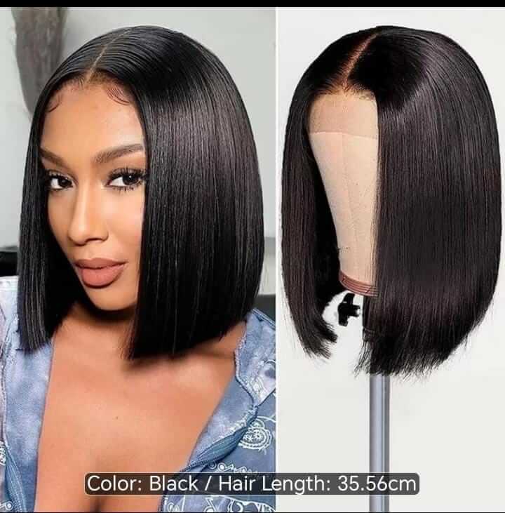 13x4 HD lace 12inches straight hair